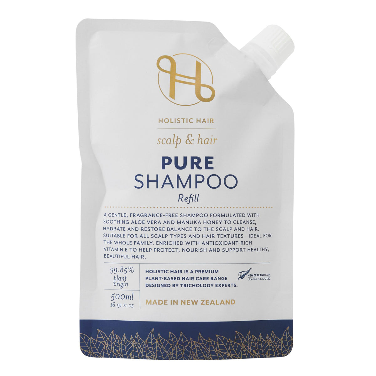 Pure Shampoo Refill Pouch 500ml , Shampoo , Holistic Hair® , PureShampoo