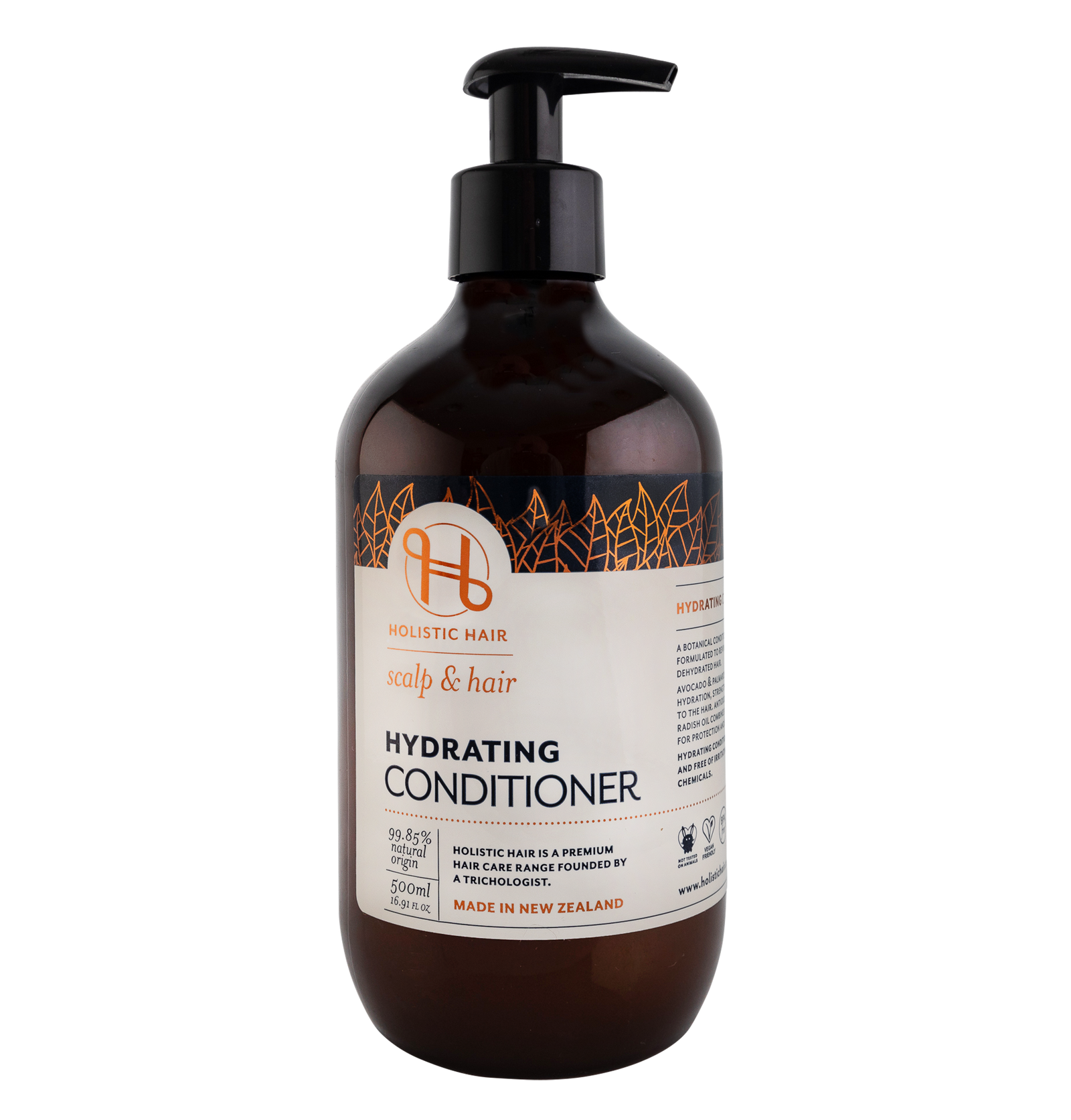 Geranium-scented hair conditioner with nourishing plant oils for softness and resilience.